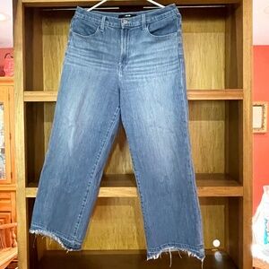 J Brand cut-off cropped jeans ("Joan Crop"), size 29